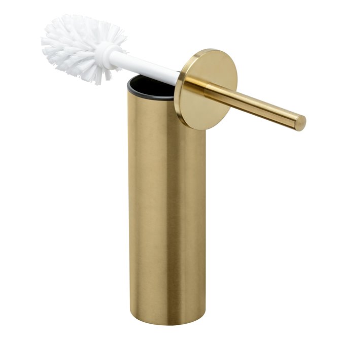 Gold toilet shop brush